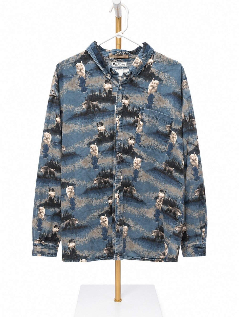 COLUMBIA River Lodge Mens Flannel Shirt.